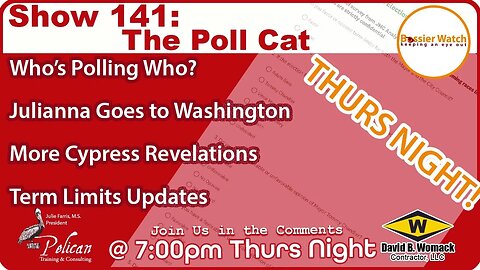 Show 141: The Poll Cat - Facebook Cut Us Off😡