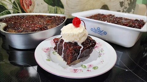 Cherry Pie Brownies - Black Forest Brownies - Chocolate Cherry Dessert -The Hillbilly Kitchen