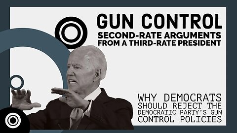 Gun Control: Second-Rate Arguments From A Third-Rate President