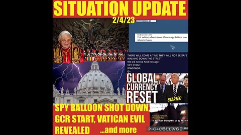 Situation Update: Deep State Spy Balloon Shot Down By US Military! Biden Regime Sends Long Range Missiles To Ukraine War To Attack Russia! Vatican Evil Revealed! - We The People News