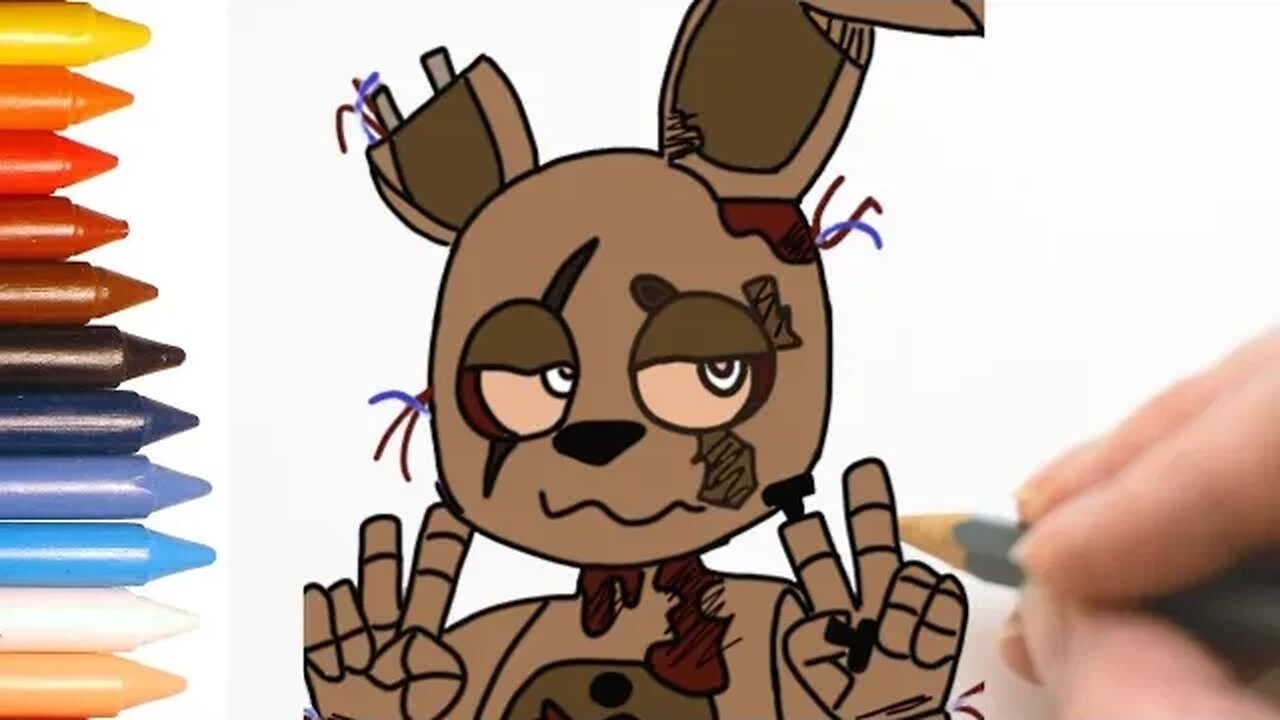 COMO DESENHAR FREDDY FIVE NIGHT AT FREDDYS 