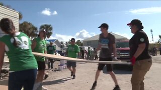 Thousand of sheets handed out by non-profit to help rebuild on Fort Myers Beach