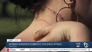 Escondido woman recounts brutal domestic violence attack
