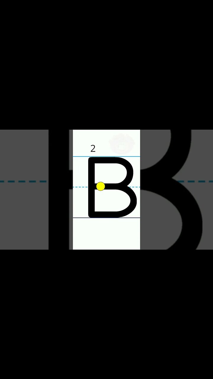 Upper And Lower Case B #shorts