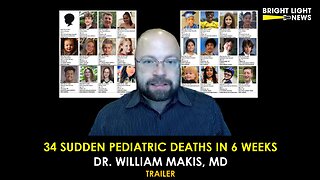[TRAILER] 34 Sudden Pediatric Deaths...in 6 Weeks -Dr. William Makis, MD