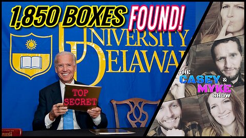 🚨HOLY SHIT!! Biden documents: 1850 Boxes, plus 415 GB of electronic records!!! What is Happening!?!?