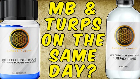 Can You Take Methylene Blue And Turpentine On The Same Day?