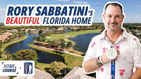 Pro Golfer and Silver Medalist Rory Sabbatini's Florida Home | Home Course w/ PGA Memes