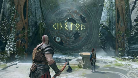 God of War (2018) The River Pass Spinning Door Puzzle Solution
