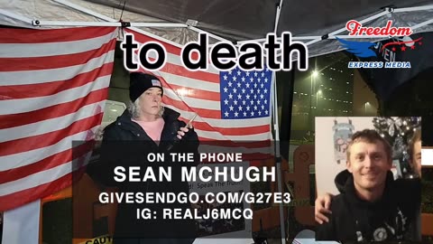 DC Jail Vigil for Jan 6 - Sean McHugh - 1/24/23