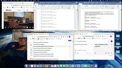 Jak tłumacze na MacBooku video z Angielskiego