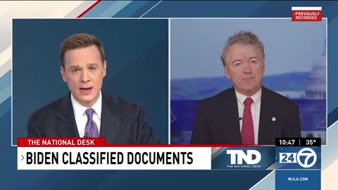 Dr. Rand Paul Joins The National Desk