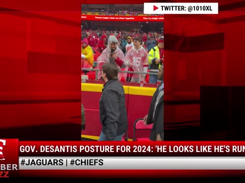 Watch Gov. DeSantis Posture for 2024: 'He Looks Like He's Running'