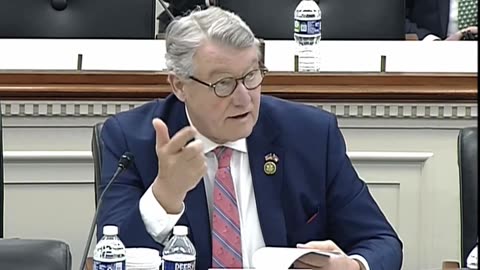 Rep. Rick Allen speaks during Energy and Commerce subcommittee hearing on competition with China
