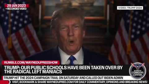 Trump Talks Education Reform For His 2024 Platform