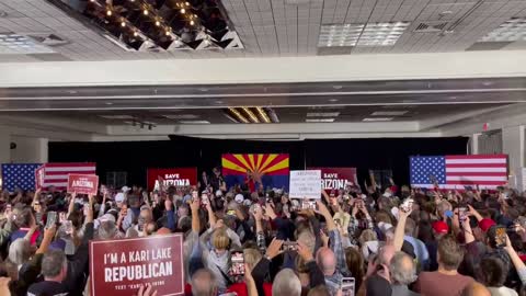 President Trump Calls Into Kari Lake’s Save Arizona Rally