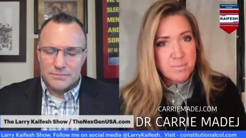 Dr. Carrie Madej with The Constitutional Colonel Larry Kaifesh Show #15 January 29, 2023