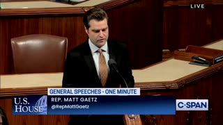 Gaetz Gives EPIC Speech Before Biden's State Of The Union