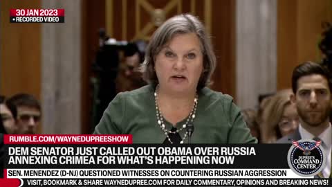 Dem Senator Takes Veiled Swipe At Obama Over Russia Annexing Crimea