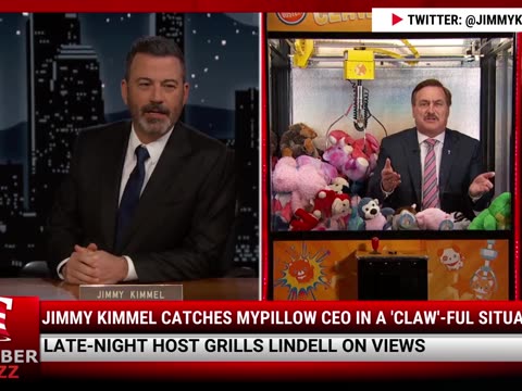 Watch: Jimmy Kimmel Catches MyPillow CEO in a 'Claw'-ful Situation!