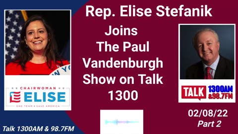 PART 2: Elise Joins The Paul Vandenburgh Show 02.08.2023
