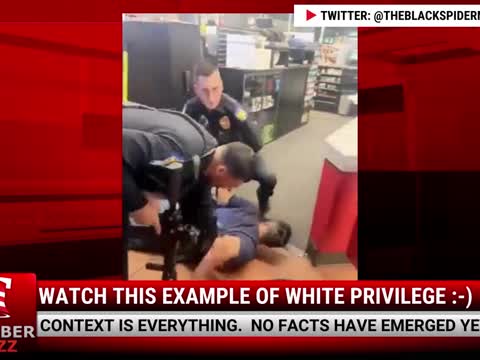 Watch This Example of White Privilege :-)