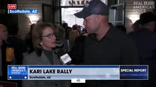 Wendy Rogers Interview at Kari Lake Rally 1/30/2023