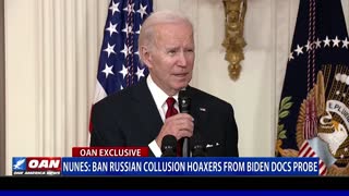 Ban Russian collusion hoaxers from Biden docs probe