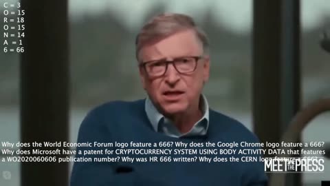 666 | Build Back Better | Why does the World Economic Forum logo feature a 666? Why does the Google Chrome logo feature a 666? Why does Microsoft have a patent for CRYPTOCURRENCY SYSTEM USING BODY ACTIVITY DATA that features a WO2020060606 publication #