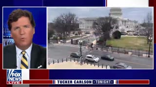 Tucker Carlson: "The Biden administration is so committed to democracy that they're building a huge wall around the Capitol"