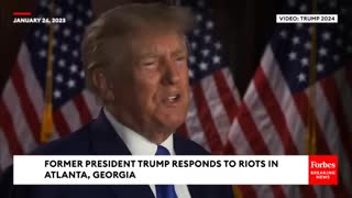 Donald Trump Calls Out George Soros in Response to Protests in Atlanta