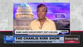 Charlie Kirk reacts to Joy Reid saying the Left "won" culture wars after the Grammys