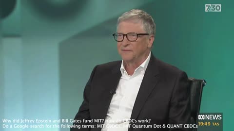 CBDCs | Why Did Jeffrey Epstein and Bill Gates fund MIT? Why Did MIT Develop the Quantum Dot? Why Did MIT Develop CBDCs?