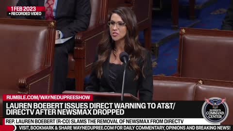 Rep. Boebert Issues Direct Warning To AT&T/DirecTV