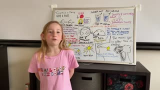 8 Year Old's Presentation On Flat Earth