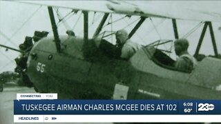Tuskegee airman Charles McGee dies at 102