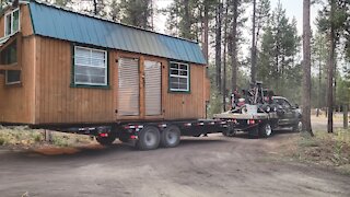 Moving My Tiny House In Less Than 2 hours
