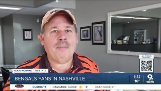 Bengals fan travels to 100th road game with team