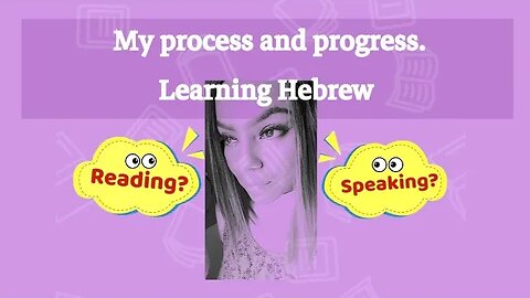 I honestly feel like a preschooler again.🤣🤷‍♀️ #learning #hebrew #language #education #mariespeaks