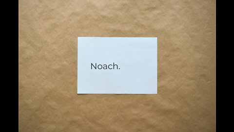 Study Series - Noach
