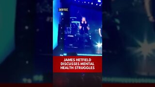 Metallica's James Hetfield Gets Emotional Discussing Mental Health Struggles