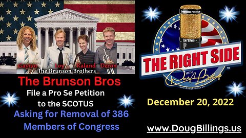 The Brunson Bros Petition Calls for Expulsion of 386 Elected Members of Congress