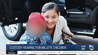 Custody hearing set for Millete children