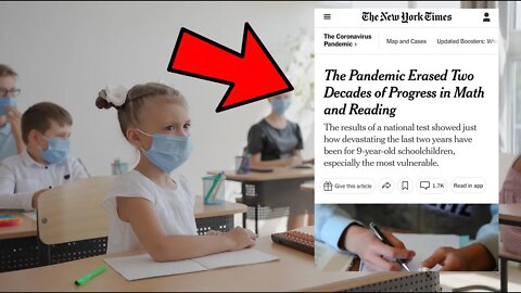 “The Pandemic Erased Two Decades of Progress in Math and Reading” Says NY Times. Did It?