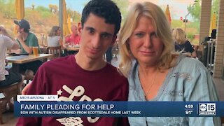 Family pleads for help after son with autism disappears