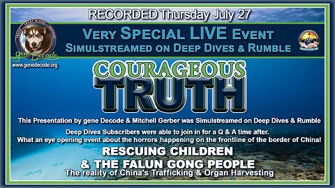 Courageous Truth with Mitchell Gerber & gene Decode