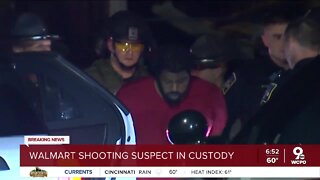 Watch the moment police take deadly Fairfield Township Walmart shooting suspect into custody
