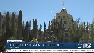 Lottery for Tovrea Castle tickets opens Thursday, June 1