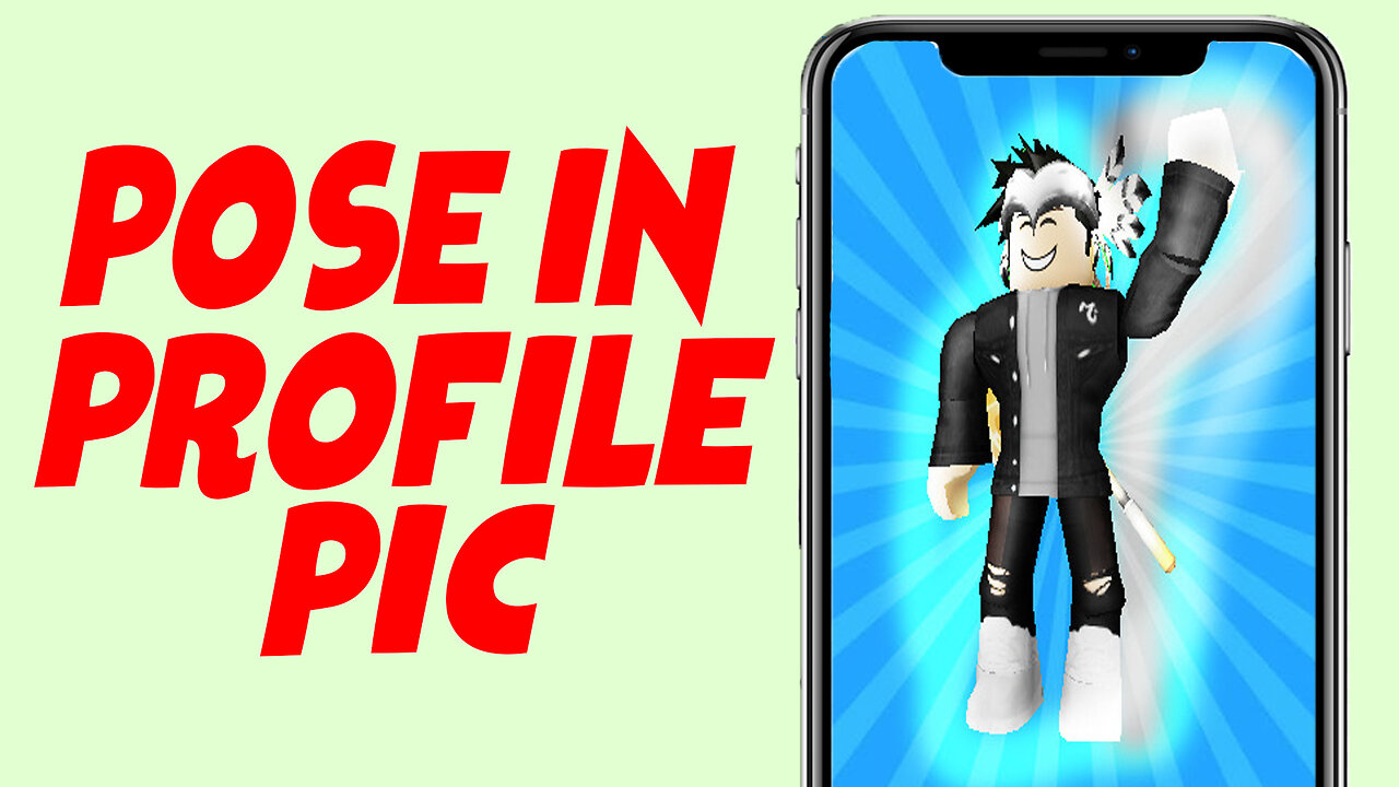 How To Pose In Roblox Profile Picture  Change Pose In Roblox Profile 