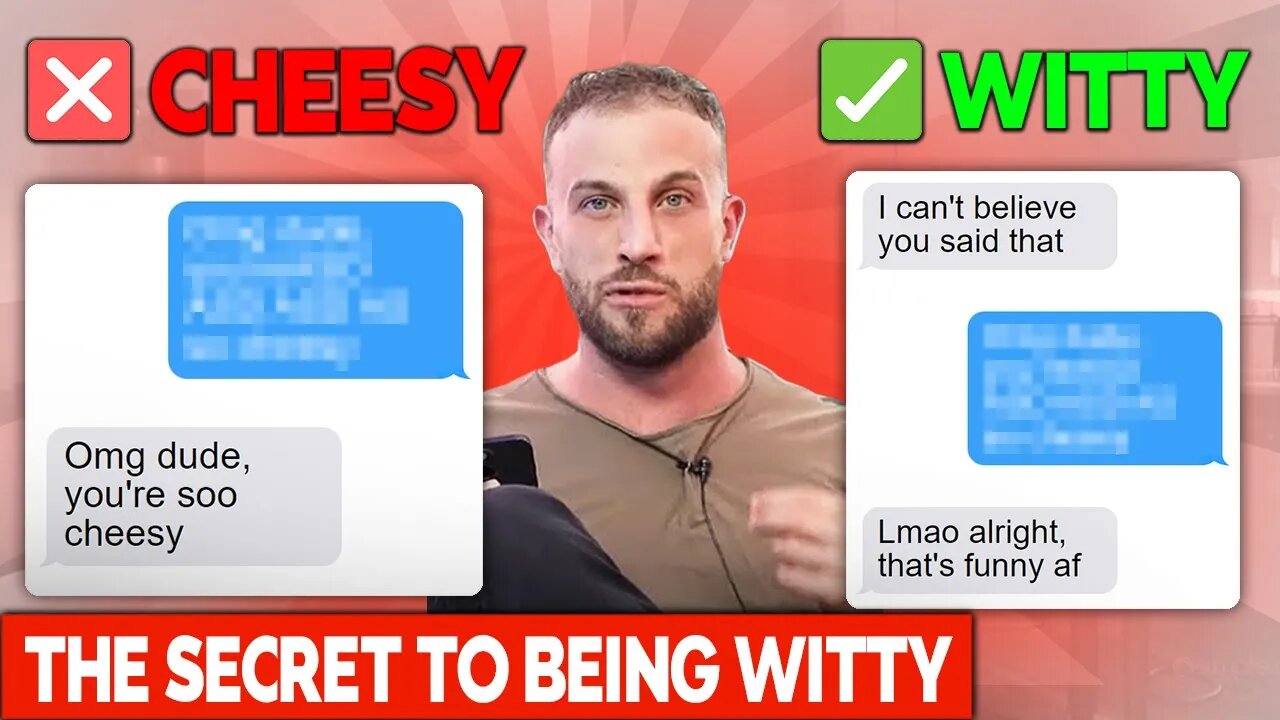 How To Be Witty Without Being Cheesy Over Text Master Guide